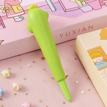 진스온 캐릭터 선물 답례품 젤 볼펜 부드럽고 부드러운 학생용 감압 펜 핀치 귀여운 중립 문구류 도매 24 개, 8.24pcs s - Black