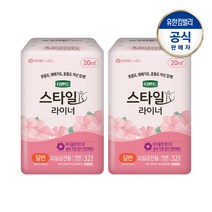 디펜드 여성 스타일라이너 바이올렛향 일반32Px2팩 /요실금, 디펜드 여성 스타일 라이너 바이올렛향 일반32Px2팩