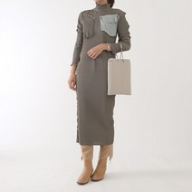 코토하요코자와 kotohayokozawa LONG SLEEVE DRESS TD22A-PD06 롱드레스