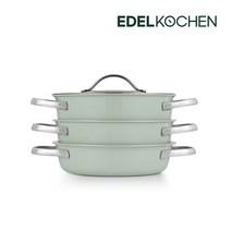 에델코첸 착착 통5중 스텐 냄비세트 18cm 에코그린, 없음
