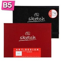 위dhns_아트앤 S1006 검정 양장 스케치북 B5 제본 80 미술준비물 그림 문구 화방용품 전문가 전문가용♥dhn, ♥happynesss