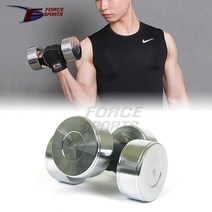 포스스포츠 국산 도금아령 ~15kg 덤벨, 5kg