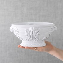 [플라워트리] 엔틱패턴화분 19x10cm 인테리어 장식 소품 FPOTFT, 색상:화분