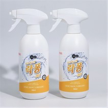 1+1 락퐁 프리미엄 레몬향 500ml 거품분사건 욕실 화장실 청소세제, 1+1 락퐁 레몬향