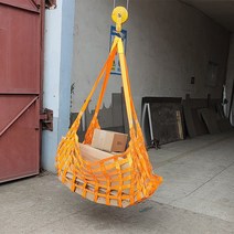 공사장그물망 타워크레인 화물망 트럭 덮개 리프트, 3m X 3m 그리드 10cm 하중 2.5톤