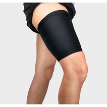 허벅지 근육 보호밴드 부상방지 압박밴드 실리콘 미끄럼 방지 축구 헬스 스포츠 운동 허벅지 근육 보호 밴드 아대 보호대, 1개 (단품)