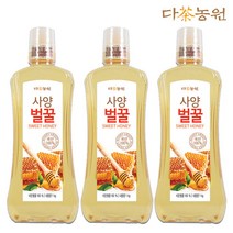 다농원 사양벌꿀 1kgX3개, 1kg, 3개