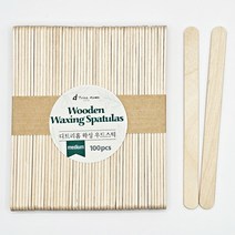 왁싱 우드 스파츌라 스틱 중, 400개