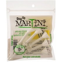 Martini Step-Up Golf Tee - 사실상 깨지지 않음 - 흰색 3.25인치 : 스포츠 & 아웃도어, 상세참조, 단일옵션