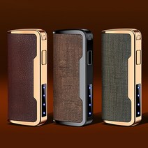 VIP 선물 프리미엄 가죽 랩핑 충전식 플라즈마 라이터, 4. 블랙골드