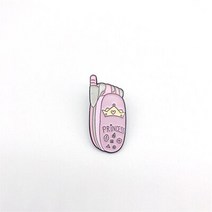 여성 카메라백 백팩 핑크 핀 CD 휴대 전화 시계 MP3 카메라 모자 브로치 셔츠 옷깃 가방 귀여운 배지 만화 보석 선물