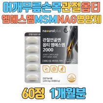 어깨 무릎 손목 관절 옵티 엠에스엠 MSM NAG 영양제 해조칼슘 피쉬콜라겐펩타이드 디메틸설폰 식이 식용 유황 가루 독일 스위스 N-아세틸글루코사민 슬 고관절 발목