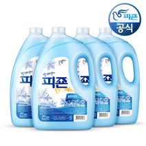 섬유유연제 블루 4210ml 4개