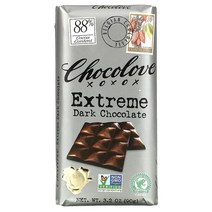 초코러브 익스트림 다크 초콜릿 91g Chocolove Extreme Dark Chocolate