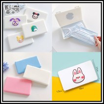 뚱공주몰 휴대용 마스크 보관 케이스 편리하고 위생적인, 1개, 퍼플토끼