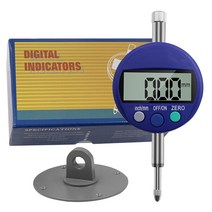 정확한 디지털 다이얼 테스트 표시기 게이지 전자 마이크로 미터 측정기 도구 12.7mm, 02 With box
