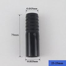 수도용pe관 농업용 배수로관 부속 커넥터 16mm 20mm 50mm 520pc o.d2025-810121416192025mm pvc 호스 물, 2-노란색