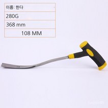 야생 야채 삽을 파는 두꺼운 망간 강철 마늘 삽 농업 도구 하나 위조 참마 양파 삽, 플라스틱 손잡이 마늘 삽 세트 (색상 선택없이 무작위로