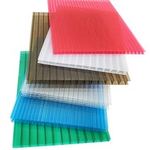 렉산 지붕 골판 폴리카보네이트 차양 처마 간이 창고, 투명 색상 3MM 두께2.1mx6m 1개