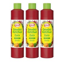 헬라 커리 스파이스 케찹 독일 국민 만능 소스 Hela Curry Spice Ketchup Delikat 800ml 3팩