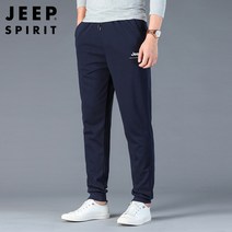 남자조거트레이닝 JEEP 지프 운동 바지남자 스키니 9부팬츠 캐쥬얼 니트 츄리닝바지 4593359241