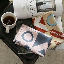 [대폭]실크슈프림007_008-타일브라우니2종[택1] 의류원단 패브릭 퀼트천, 007-핑크그레이