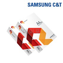 삼성 A4용지 복사용지 80g 낱권 1000매 (500매 2권)