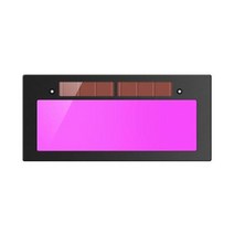 용접 마스크 헬멧 용접면 태양 자동 다크닝 눈 보호대 고글 기계 커터 납땜 필터 렌즈 공구 1PC 226196, 자주색, 1.A