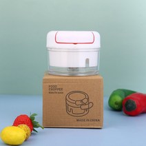 다데 수동 야채 마늘 고기 믹서 다지기 분쇄기 DD-11270_GY, 1