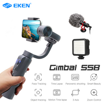Gimbal 짐벌 촬영 zwn s5b 업그레이드 버전 3축 핸드헬드 짐벌 스태빌라이저 wfocus pull amp 폰 xs xr x 8 플러스 7 삼성 액션 카메라 줌