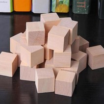 실험용 쌓기 블럭 나무큐브 10P 실험재료 도구 방과후 원리 탐구 연구 창의 실습 돌봄