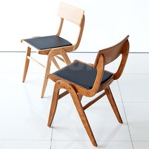 S1275 토파스 목재 의자, 네추럴, 1개