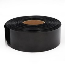 1 m 검정색 18650 리포 배터리 P C 열 수축 튜브 팩 7mm ~ 170mm 너비 절연 필름 랩 리튬 케이블 슬리브 파란색, 01 Black, Width 160mm Dia102mm