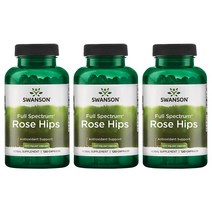 스완슨 로즈힙 퓨레 추출물 500mg 120캡슐 2+1