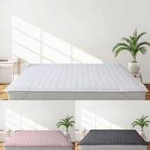 DGC 패밀리사이즈 침대패드 QQ QSS, 화이트