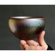 찻 건 도자기 잔 고급 가정용 사무실 가마변건배주배품명배천목도자기공도차구차칠색다발대호선물, 01 어린 후배
