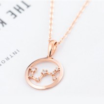 준쥬얼리 14K/18K 행운 별자리 목걸이