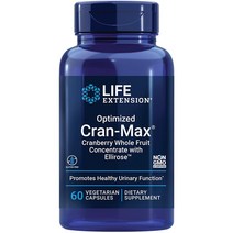 라이프익스텐션 크랜맥스 크랜베리 글루텐 60캡슐, 60정