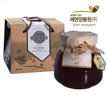 [에덴양봉원] 천연 횡성 벌꿀 1kg 3종 선물용 (국내산) 아카시아/ 잡화꿀/밤나무꿀/대추꿀 명절선물 추천, 대추꿀, 1개