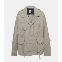 SOUTH2 WEST8 사우스투웨스트에잇 Tenkara Shirt - C/N Gabardine Beige KP771-A 텐카라 셔츠 자켓