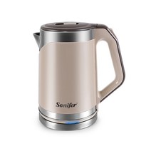 주방용 가전 2L 전기 주전자 스테인레스 스틸 1500W 가정용 주방 빠른 끓는 냄비 220V Sonifer, 03 Kettle-Coffee_02 UK