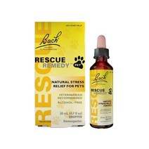 [당일출고] 바흐 레스큐 레미디 강아지 고양이 심신안정제 20ml / Bach Rescue Remedy, 1병