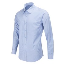 레디핏 Ready Fit 슬림 헤어라인 스트라이프 블루 와이셔츠