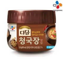 [CJ제일제당] 다담 청국장양념 530g 냉장, 단품