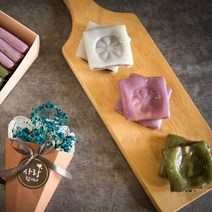 [아리울떡공방] 굳지않는 떡 1kg 모음(꿀떡 앙꼬절편 깨송편 외), 굳지않는 고구마 앙꼬절편 1kg