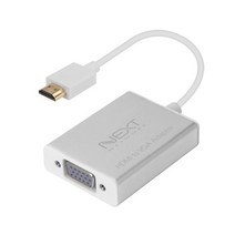 HDMI TO VGA RGB 변환 컨버터 젠더 노트북 모니터 HDMI출력 PC DVD 셉톱박스 외장형컨버터, 상품선택