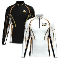 팩트피싱 쿨링 티셔츠 SFK 낚시복-F101 자외선차단, 블랙