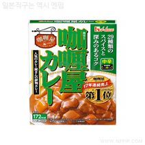 일본 [하우스]카리야 카레 중간 매운맛 200g, 1개