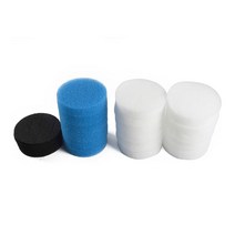 Juwel 탄소 필터 거친 필터 및 미세 필터 패드는 Eheim Classic 2213/250 2616131 569186, Multi-Color_Pack of 24