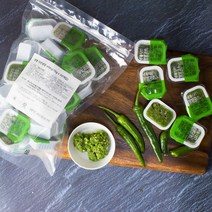 맛템 냉동다진 청양고추 큐브 15g x 30개 50개 90개(선택)